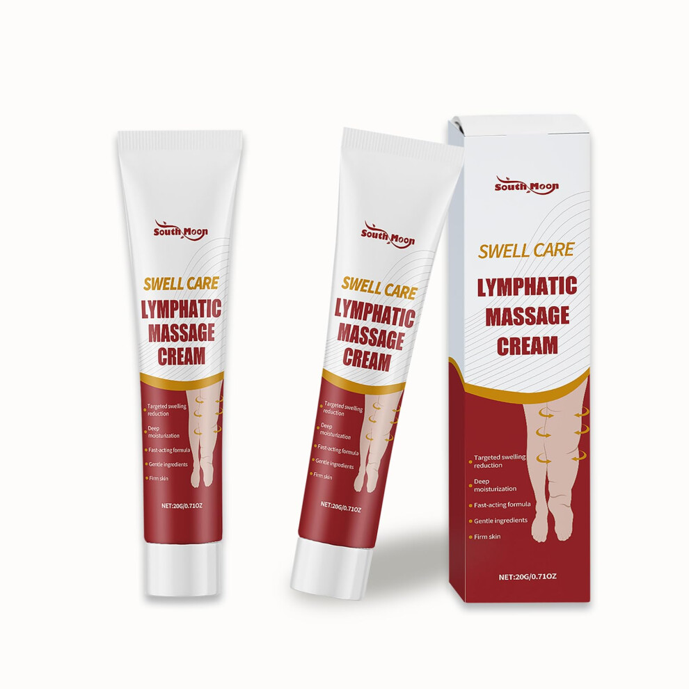 Cream Lymphatic Drainage For Swelling Relief Post Surgery Recovery Liposuction Tummy Tuck 40G