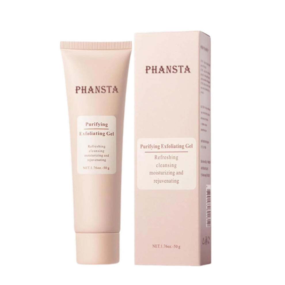 Face Exfoliating Gel Facial Cleanser Exfoliator 50g Gentle Deep Pore Cleansing for All Skin Types