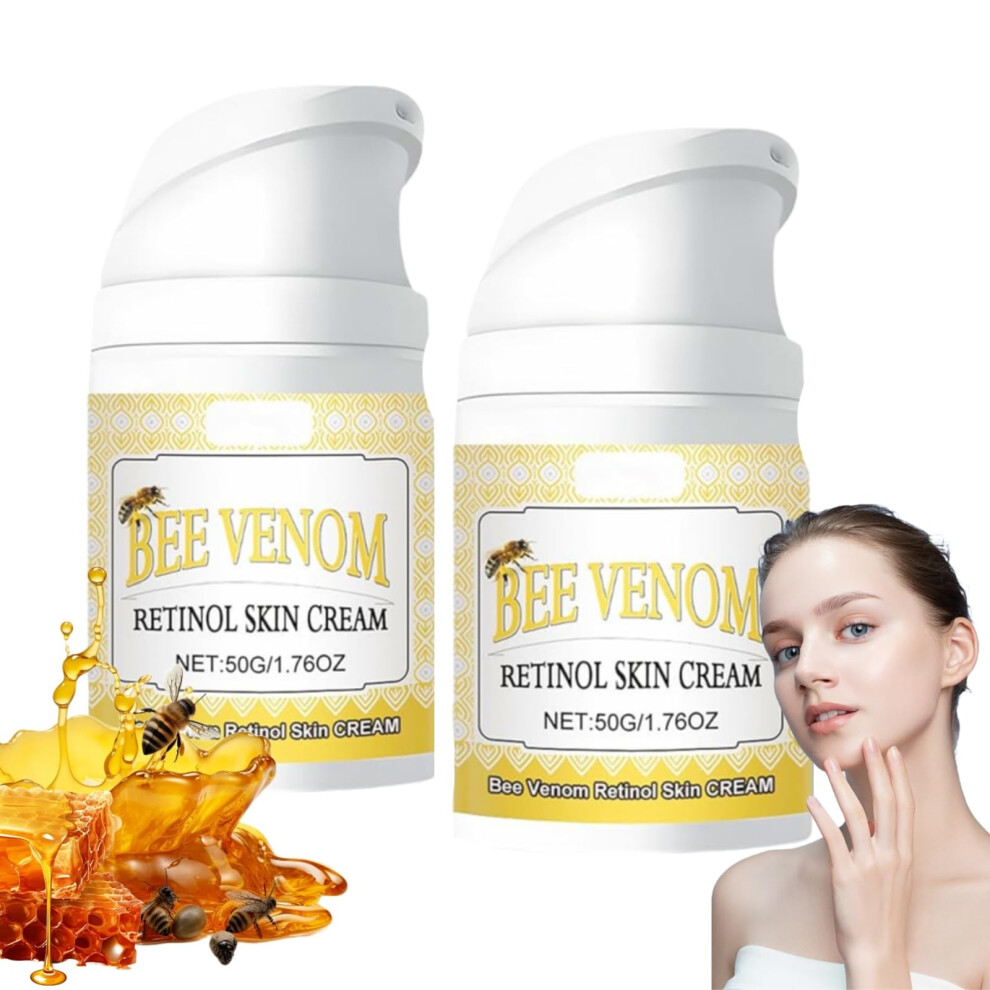 Cream Bee Venom Retinol Face For Wrinkle Reduction, Collagen Boost And Deep Hydration