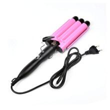 3 Barrel Hair Curling Iron Triple Barrel Design Ceramic Hair Waver with Dual Temperature Modes