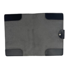 PU Leather Golf Scorecard Holder and Yardage Book Cover, Wear Resistant, WaterResistant, Black