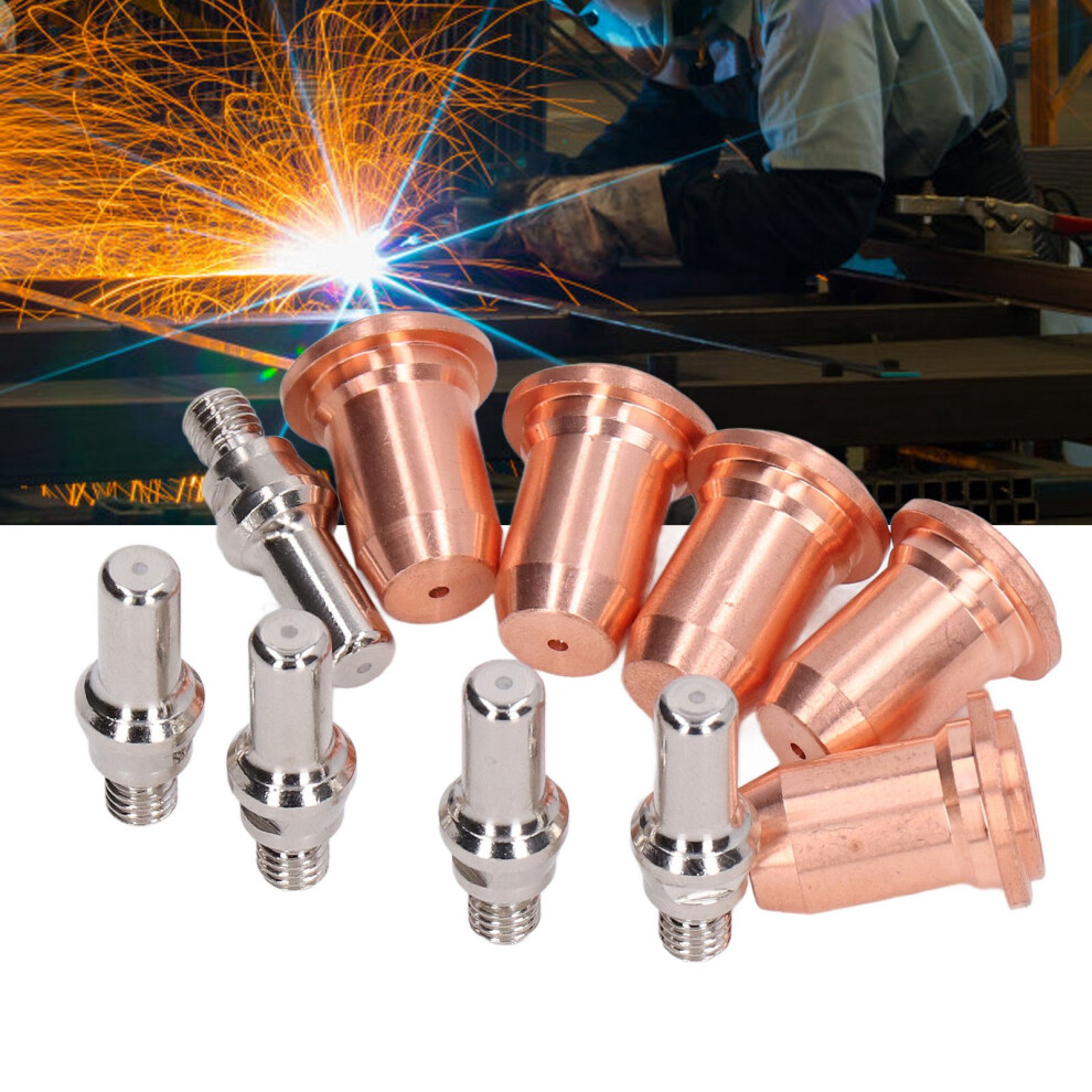 10Pcs Copper Electrode Nozzles For Ptâ60 Plasma Cutter Torch 5061382341100