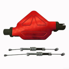 CNC Aluminum Off Road Motorcycle Clutch Booster Red For Reduced Lever Effort