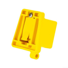 Lightweight PA66 Front Carrier Block Adapter for Brompton Folding Bike, Easy Tool Install, Yellow