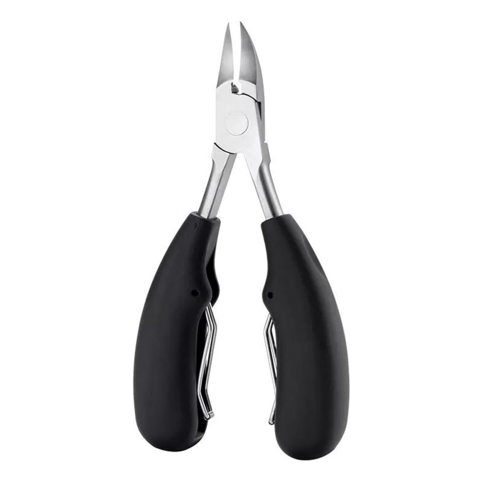 Professional Stainless Steel Toenail Clipper and Ingrown Nipper for Thick Nails with NonâSlip Grip