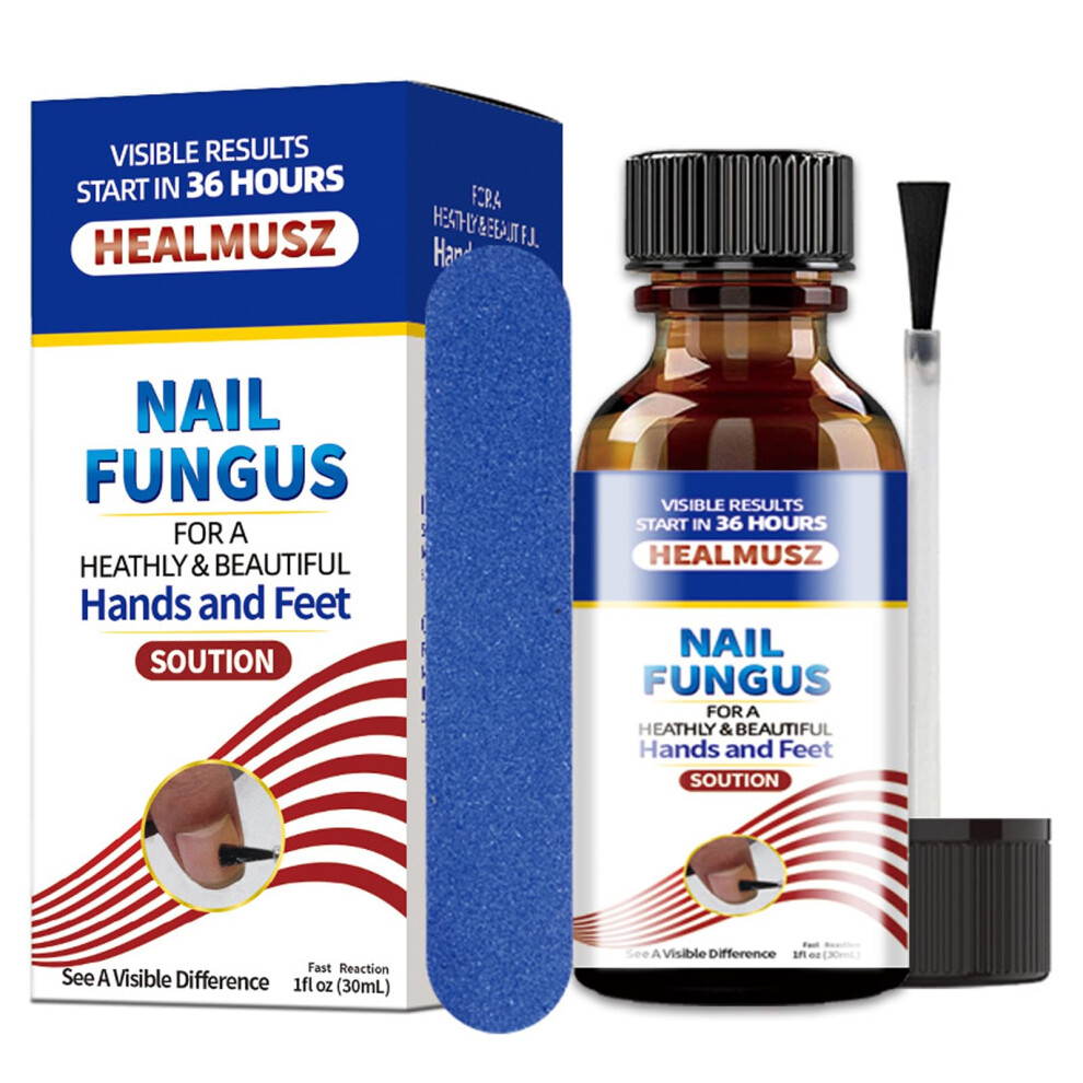 Nail  Liquid for Damaged Fingernails and Toenails, Instant Crack  and Targeted Nail Renewal Treatment