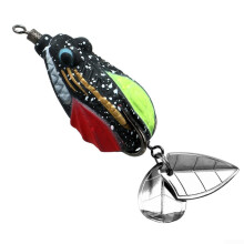 Mini Frog Fishing Lure Glitter Finish For Attractive Water Action Mini Size Frog Lure Model