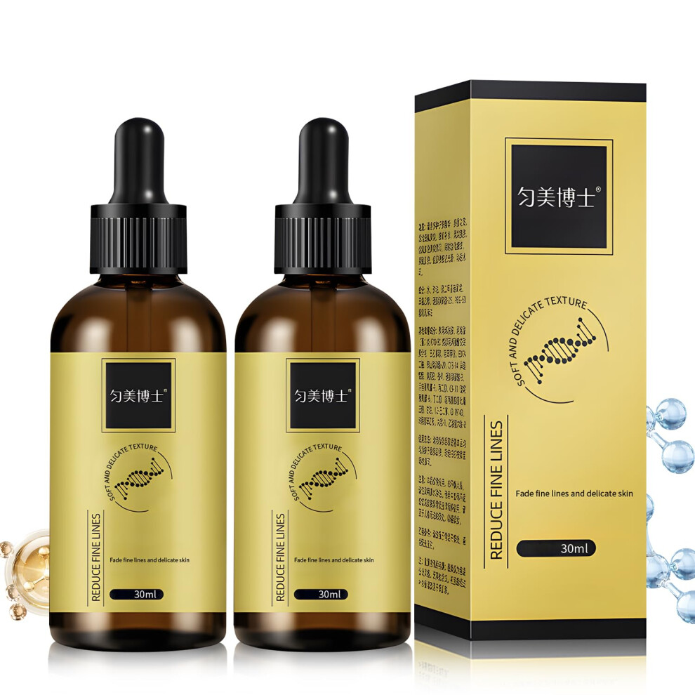 Anti Aging Serum 2pcs for Wrinkle Lifting and Firming, Deep Hydration, Improves Skin Elasticity