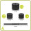 Halters - ACTIGET - 2x10 kg - Verstelbaar - Compact - Comfortabel 2