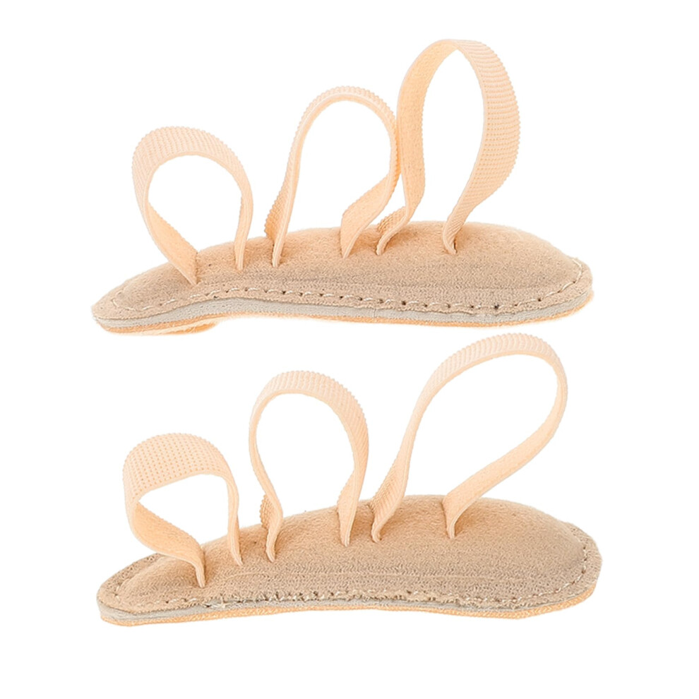 Toe Separators Bunion Corrector Reusable Gel Toe Spreaders for Overlapping Toes and Foot Pain Relief