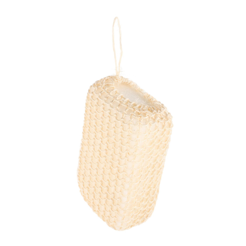 Natural Sisal Bath Sponge for Shower, Gentle Exfoliating Body Scrubber for Back and Full Body Cleaning