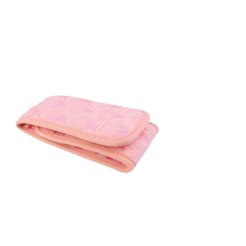Back Scrubber Exfoliating Bath Towel with Dual Handles for Deep Skin Cleaning and Extra Long Reach