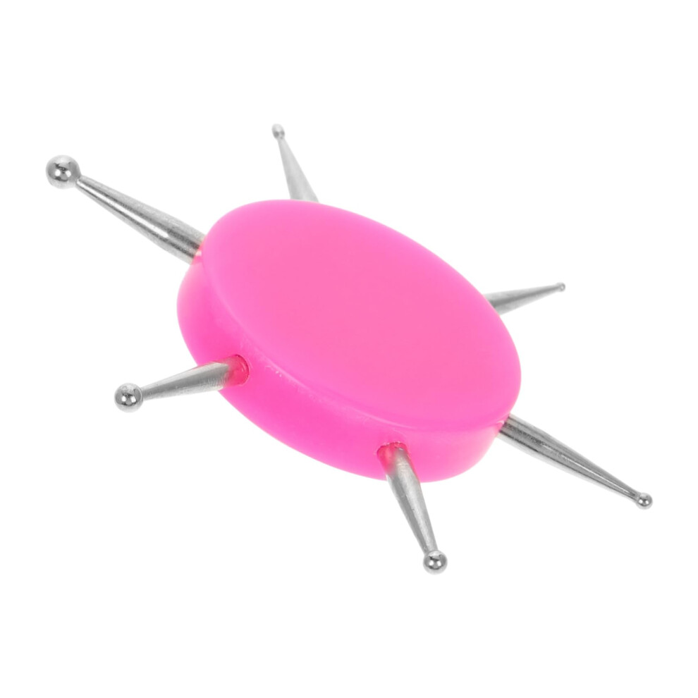 Nail Dotting Tool Kit with Ergonomic Acrylic Handle for Precision Nail Art and Manicure Designs