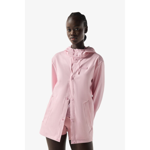 Hunter (, ) Hunter Izzy Hooded Women's Pink Rain Jacket