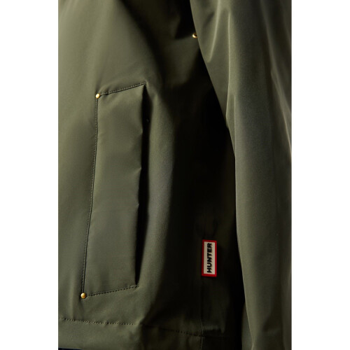 Hunter (, ) Hunter Original Lightweight Waterproof Women's Green Rain Jacket 2