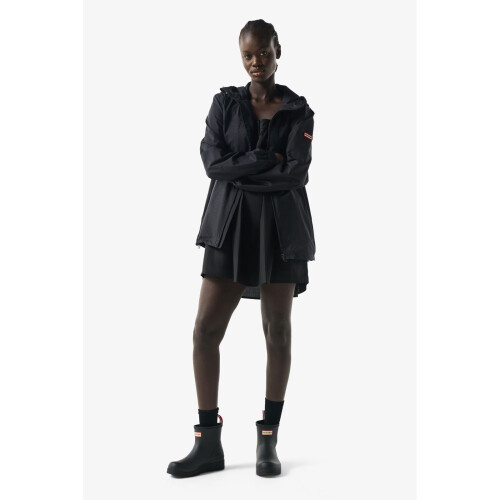 Hunter (, ) Hunter Hunter Packable Rain Unisex Adults Black Rain Jacket 2