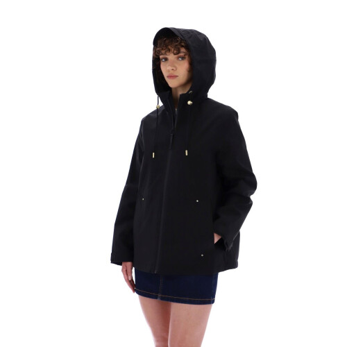 Hunter (, ) Hunter Original Lightweight Waterproof Women's Black Rain Jacket 2