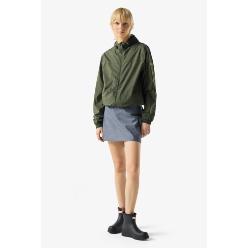 Hunter (, ) Hunter Hunter Packable Rain Unisex Adults Green Rain Jacket 2