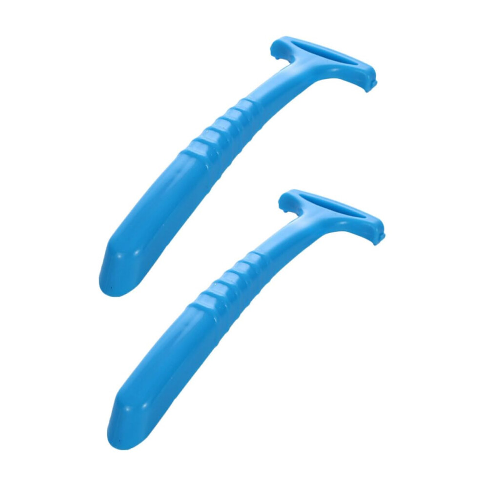2pcs Foot Callus Remover and Pedicure Foot File with Ergonomic Grip for Smooth Feet