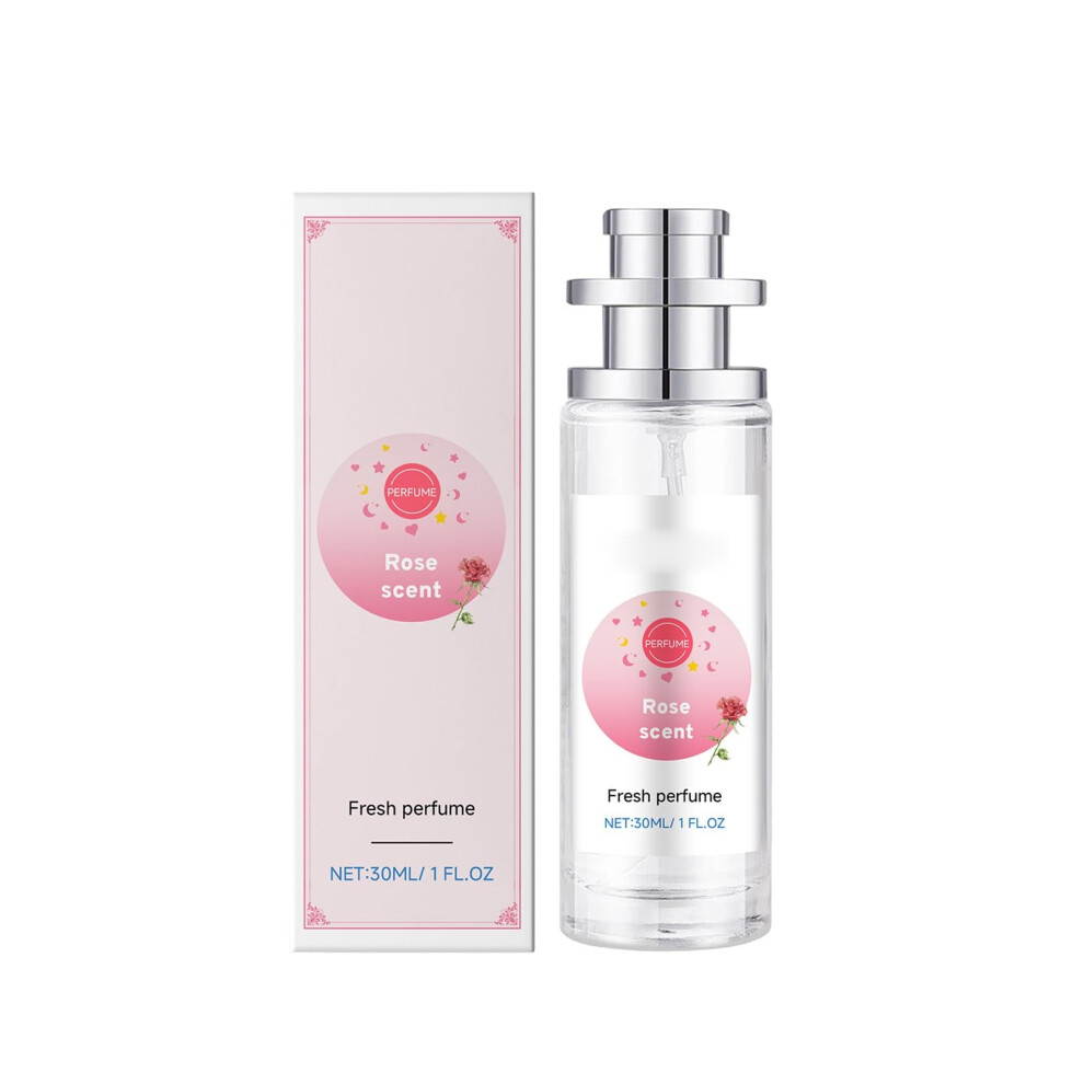 Women's Perfume Rose Eau de Parfum LongLasting Fresh Aroma 30ml Pheromone Fragrance