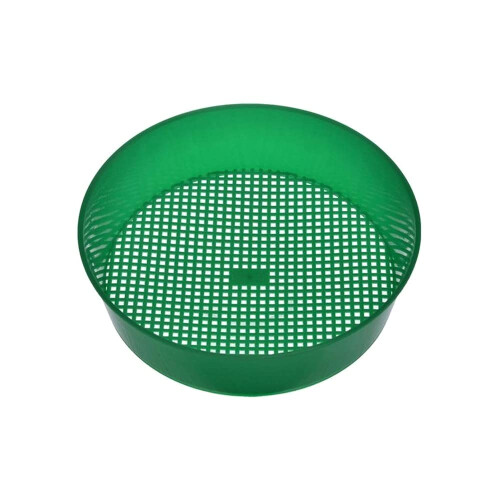 Reusable Plastic Garden Sieve Compost Sifter with Durable Construction and Easy Clean Design