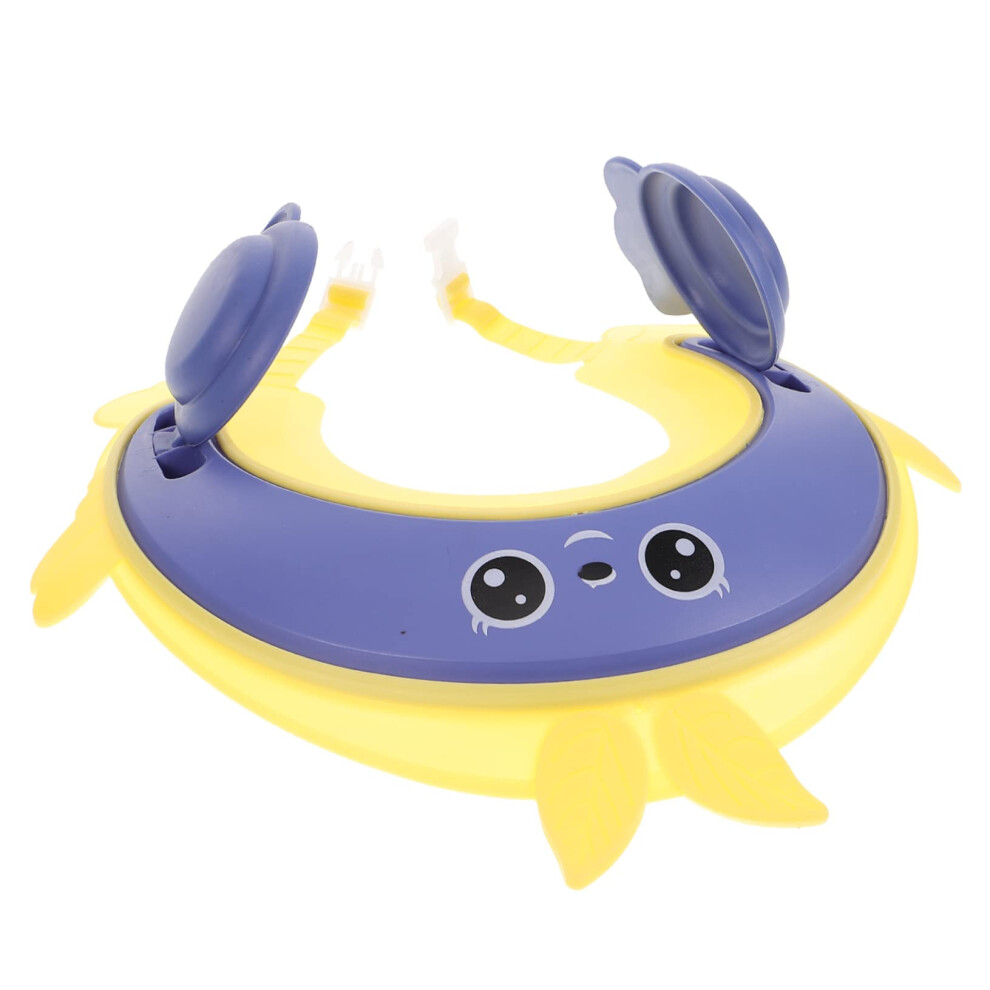 Baby Shower Cap Adjustable Fit Kids Bath Visor Eye Protection for Hair Washing Toddlers