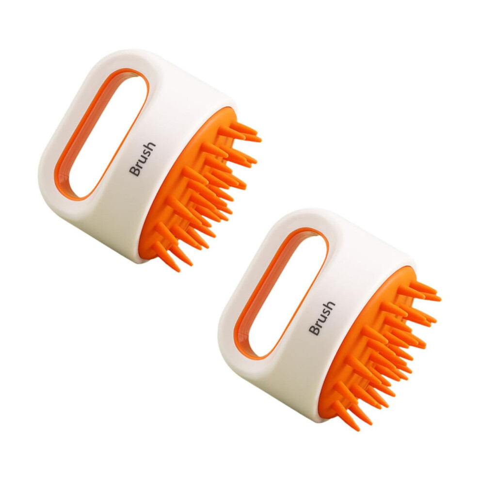 Scalp Massager Brush and Shower Body Scrubber Set for Wet and Dry Use, Deep Cleaning and Exfoliation