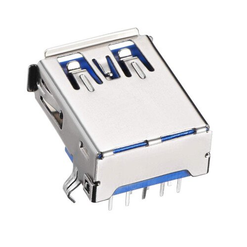USB 3.0 TypeA Female Connector 9 Pin 90 Right Angle PCB Mount Speed 5pcs 1