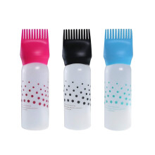 Root Comb Oil Applicator Bottle with Graduated Scale Empty Hair Dye Applicator