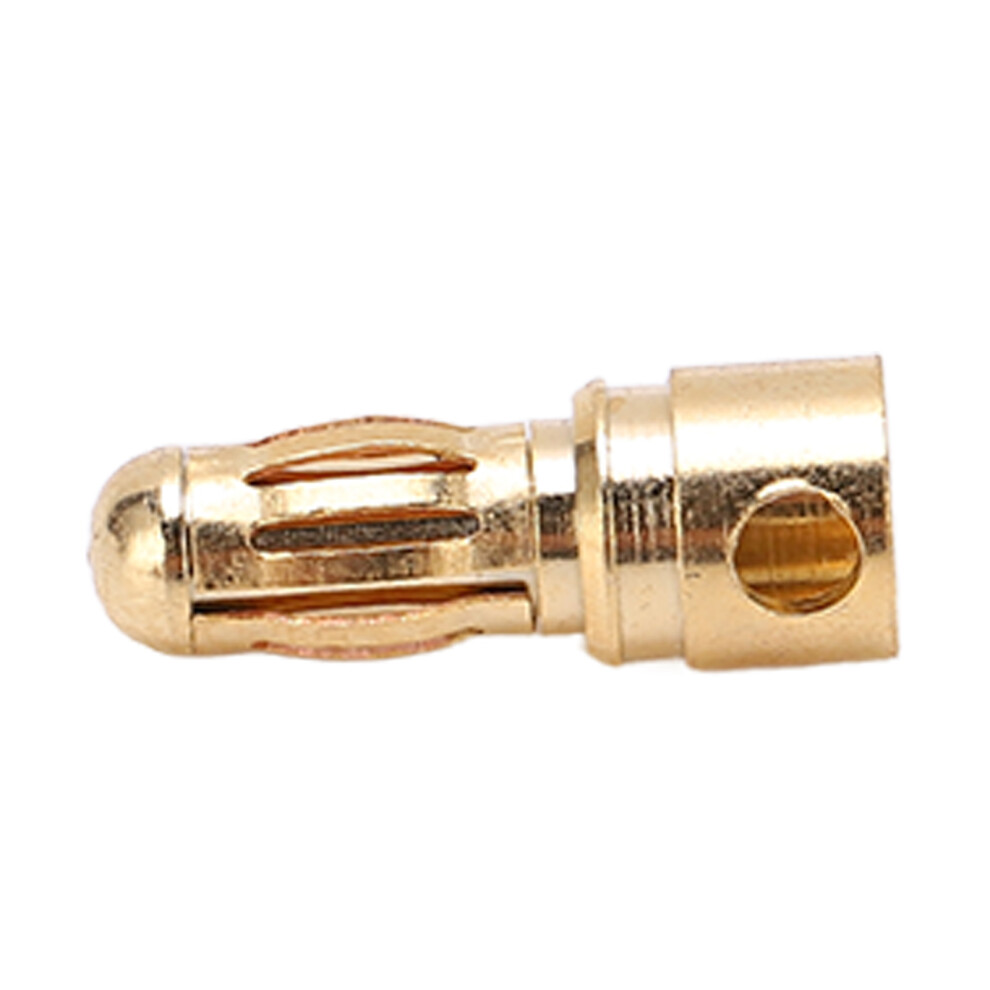 10Pcs 3.5Mm Gold Plated Copper Banana Plugs For Electronic Testing 4321382344152