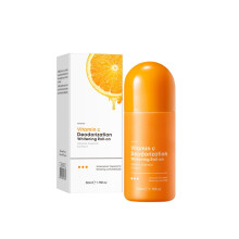 Deodorant Roll On Aluminum  72H Odor Protection Unisex with Skin Brightening for Sensitive Skin