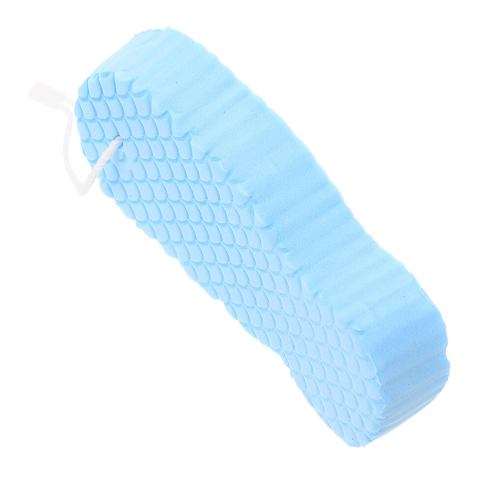 Soft Baby Bath Sponge For Newborns And Toddlers Gentle Body Cleansing, Reusable, Blue