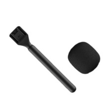 Wireless Microphone Handheld Mount Adapter with Windscreen, Compatible with DJI, Rode, and Sony Wireless Microphones