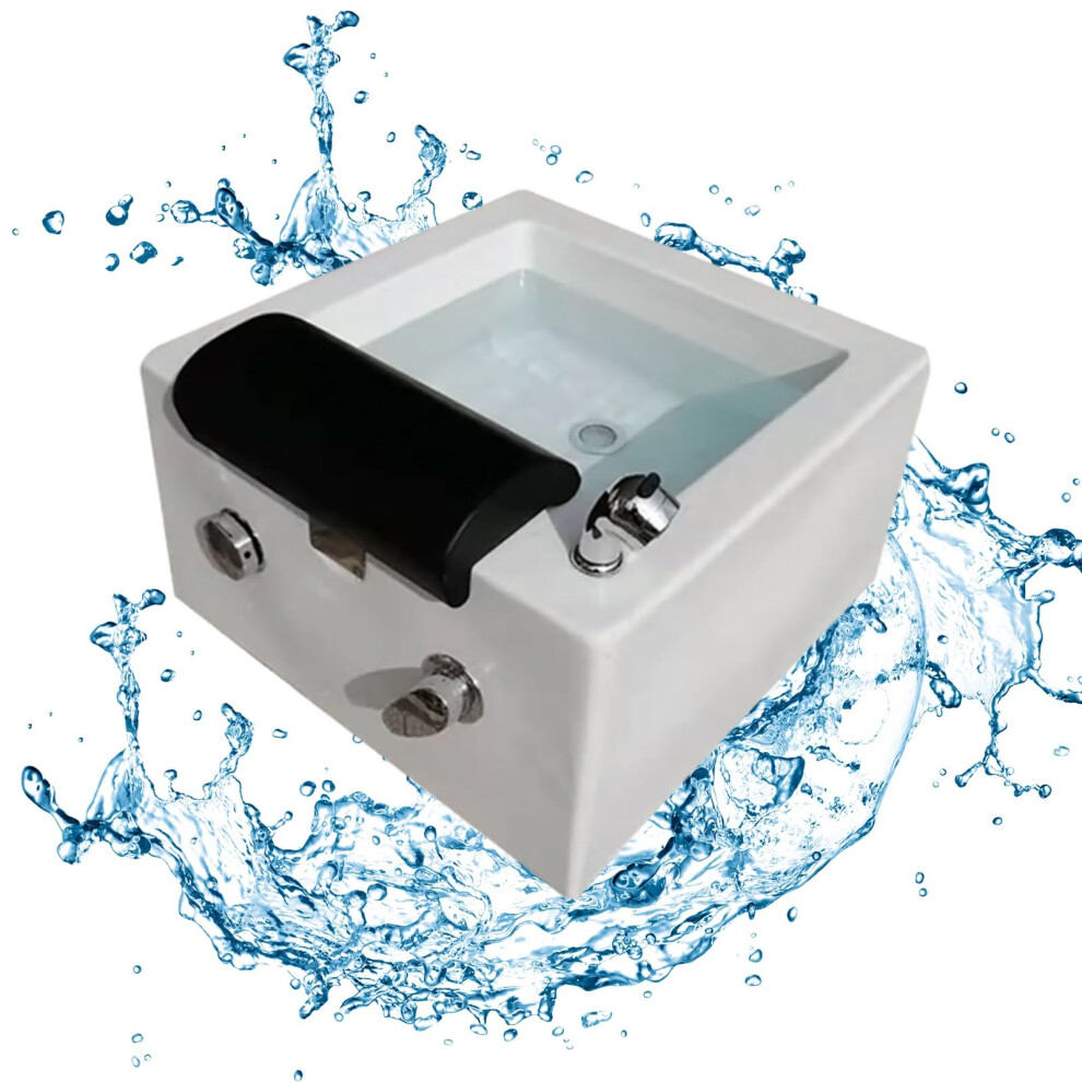 Heated Foot Spa with Adjustable Heat Therapy, Bubble and Jet Massage for Relaxing Foot Soak