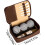 Golf Glove Case Leather Golf Accessories Organizer Compact Durable Storage Bag for Training Course 3