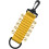 Adhesive Golf Tee Holder for Glove with Keychain Hook, Easy Access Compact Golf Accessory Yellow 4