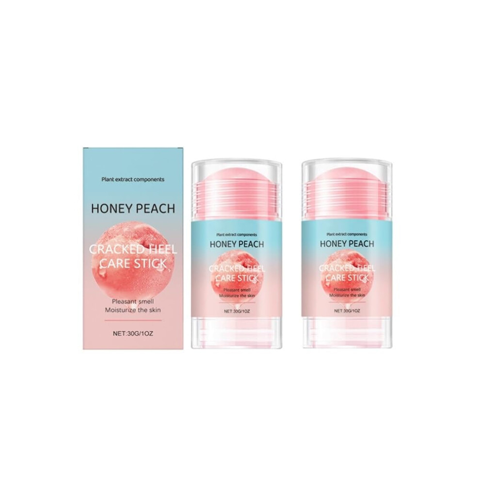 Light Foot Moisturizing Stick 2 Count Â Deep Hydration Foot Care Balm For Dry Cracked Feet, Fast Absorption