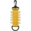 Adhesive Golf Tee Holder for Glove with Keychain Hook, Easy Access Compact Golf Accessory Yellow 3