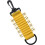 Adhesive Golf Tee Holder for Glove with Keychain Hook, Easy Access Compact Golf Accessory Yellow 2