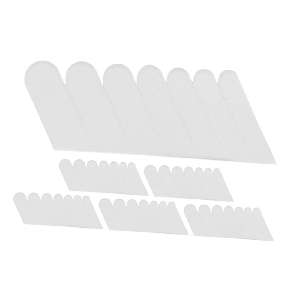 Silk Nail Wraps for Broken Nails with Nail Strengthening Protection, 6 Sheets Durable Silk Material