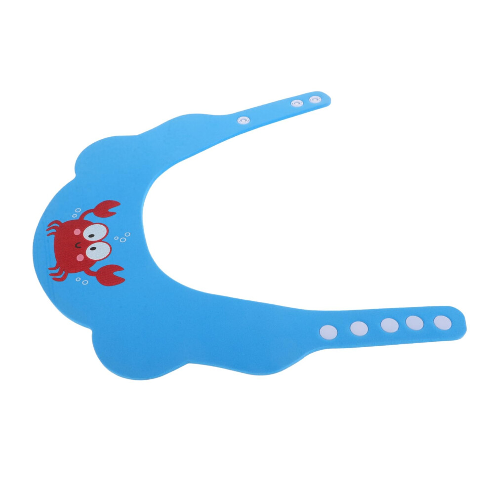 Adjustable Shower Cap for Toddlers Waterproof Thickened Bath Visor Cute Cartoon Hair Washing