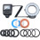Macro Ring Light with LCD Controller, 7Brightness LED Modes, DualSide Lighting, 8 Adapter Rings Included 3