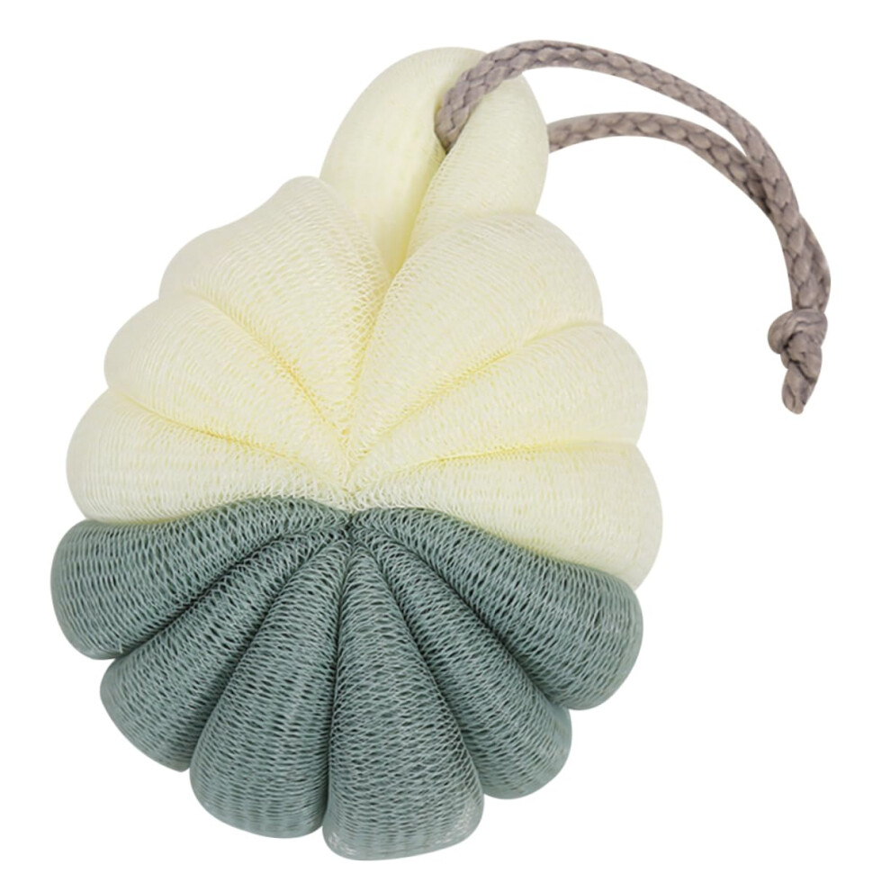 Soft Exfoliating Bath Sponge for Body with Rich Lather and Gentle Mesh Shower Pouf Loofah
