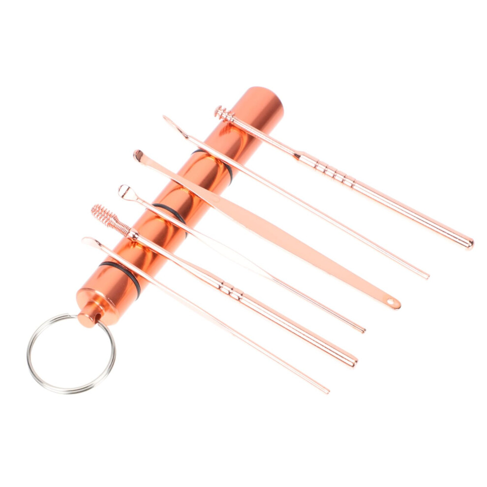 Earwax Removal Kit with Ergonomic Stainless Steel Tools for Precise and Safe Ear Cleaning at Home