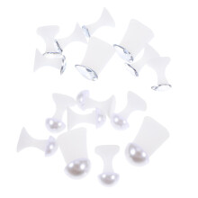 Silicone Toe Separators and Finger Spacers for Pedicure Nail Art Foot Care, Comfortable Gel Fit