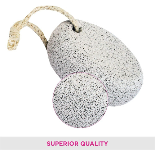 Oval Shaped Pumice Stone, White Ref: 8946 1