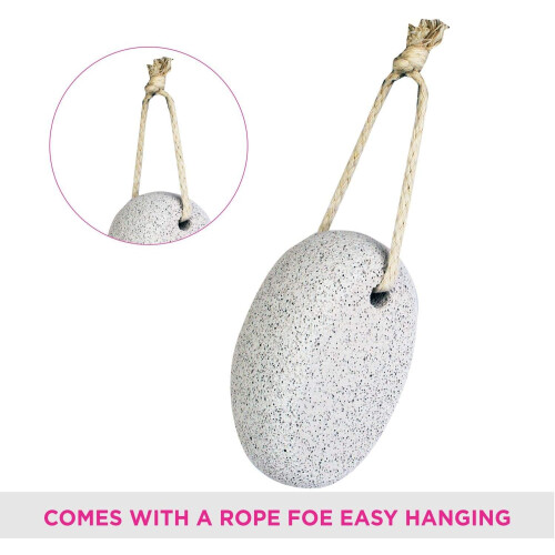 Oval Shaped Pumice Stone, White Ref: 8946 2