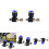 Hastighedsregulatorforbindelse med flowhastighedskontrolfunktion, trykbar pneumatisk fitting til kun luftsystemer, inline 7