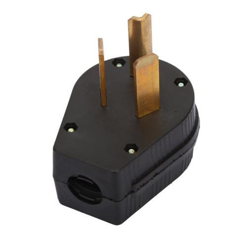Γείωση με ίσια λεπίδα, 125/250Volt, Βιομηχανικές Προδιαγραφές, Βαθμός 3-Πολικών 4Wire, 1