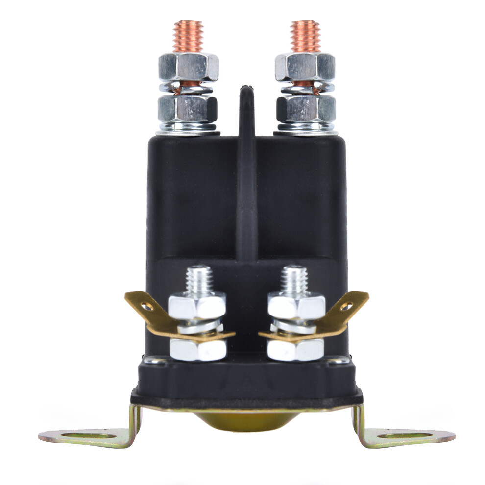 12 Volt Starter Solenoid Replacement Part For Zero Turn Mowers, Dust Resistant 4 Terminals Switch With High Current Capacity Compatible With Toro And 9009791446883
